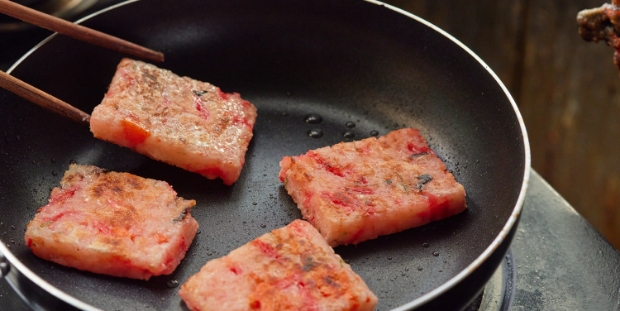 大根もちの作り方